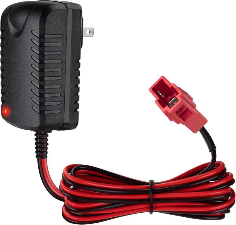 Eagsonway شاحن بطارية 12 فولت للألعاب الكهربائية - متوافق مع BMX X6 Kid TRAX GMC Wal-Mart Moto ATV Quad سيارة كهربائية محول طاقة مع قابس مربع - Image 1